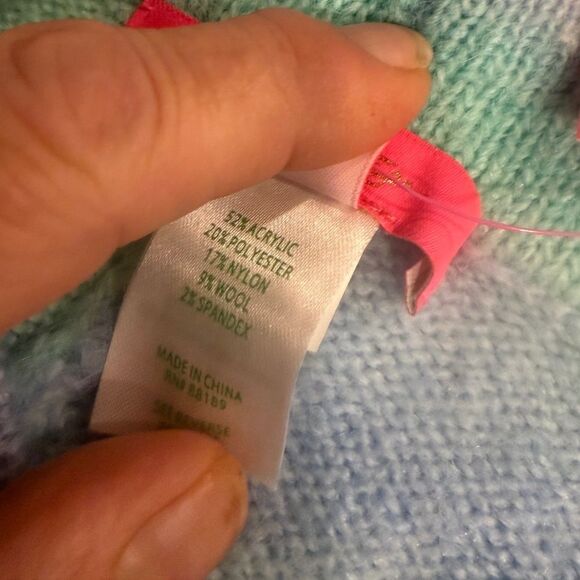 LILLY PULITZER MANETTA SWEATER SHORT NWT - Picture 7 of 7